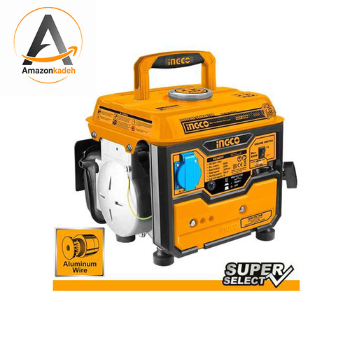 موتور برق بنزینی اینکو مدل GE8002-800W ظرفیت 0.8 کیلووات با گارانتی 12 ماهه و خدمات پس فروش سه ساله( فیلم محصول در انتهای توضیحات)